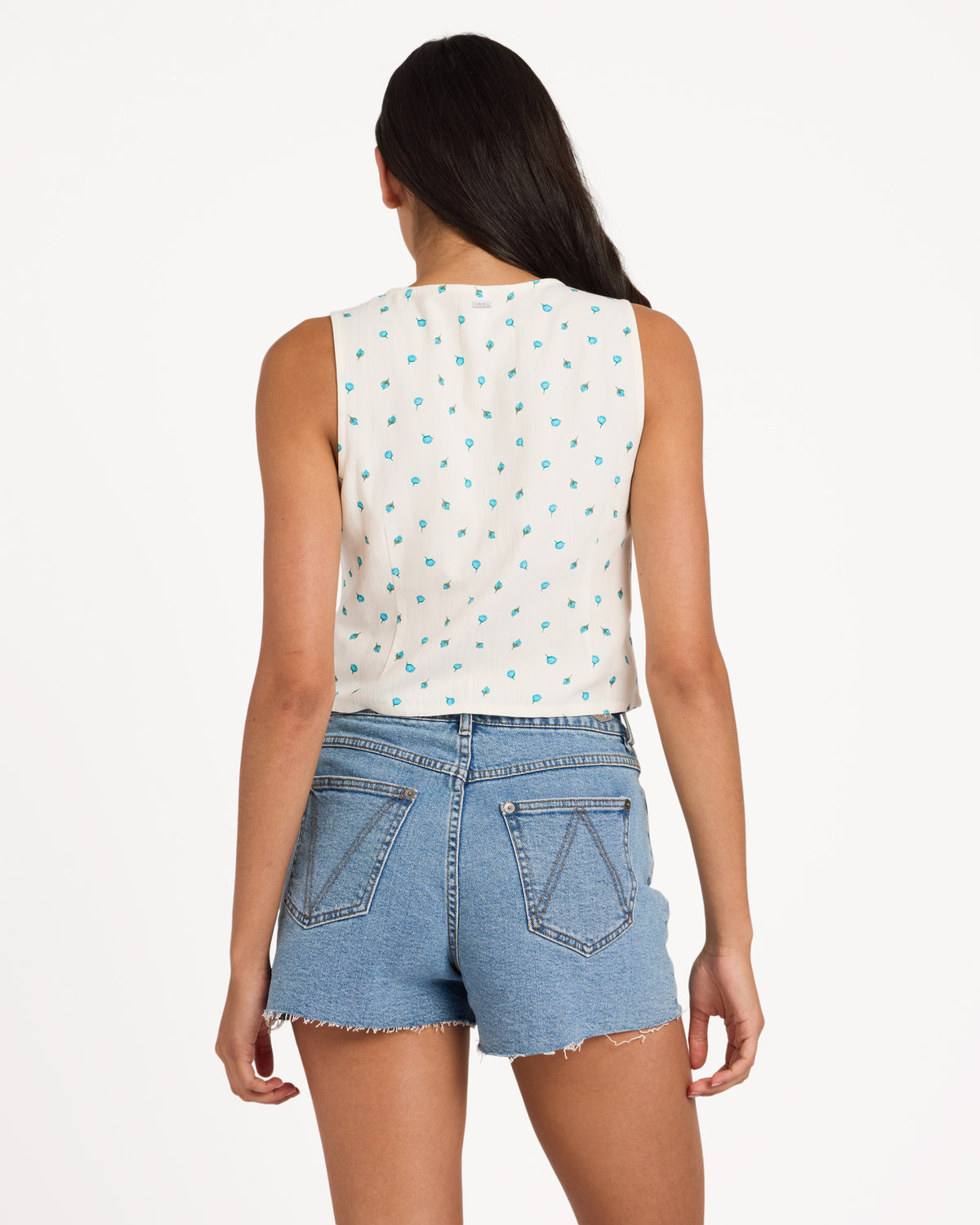 Womens Rose Bud Cami Top