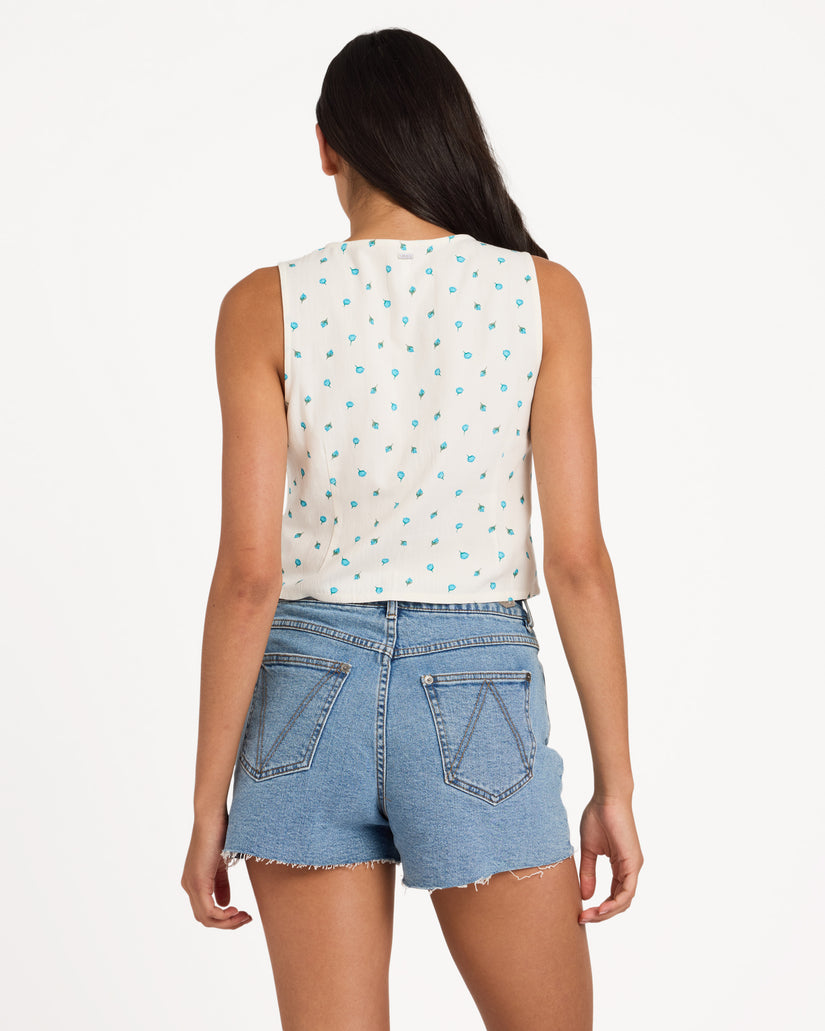 Womens Rose Bud Cami Top