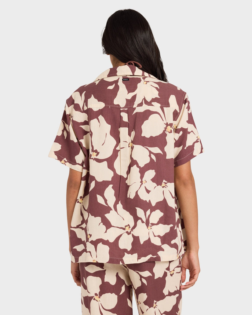 Womens Rhi Overshirt Short Sleeve Shirt
