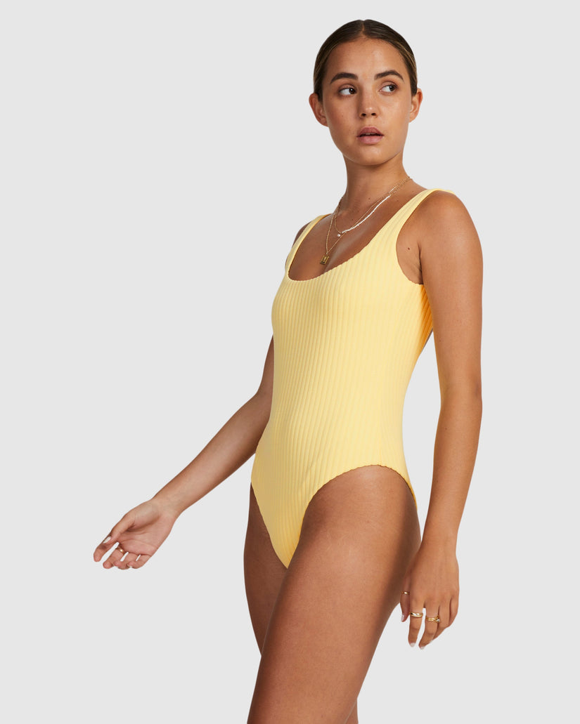 TEZZY RIB SCOOPED ONE PIECE