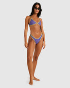 Womens Kelsey Fixed Tri Top Bikini Top