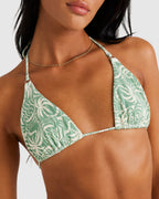 Womens Exotica Halter Slide Tri Bikini Top