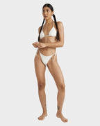 Womens Blurred Ditsy Medium French Bikini Bottom