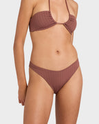 Womens Pucker Medium Bikini Botom