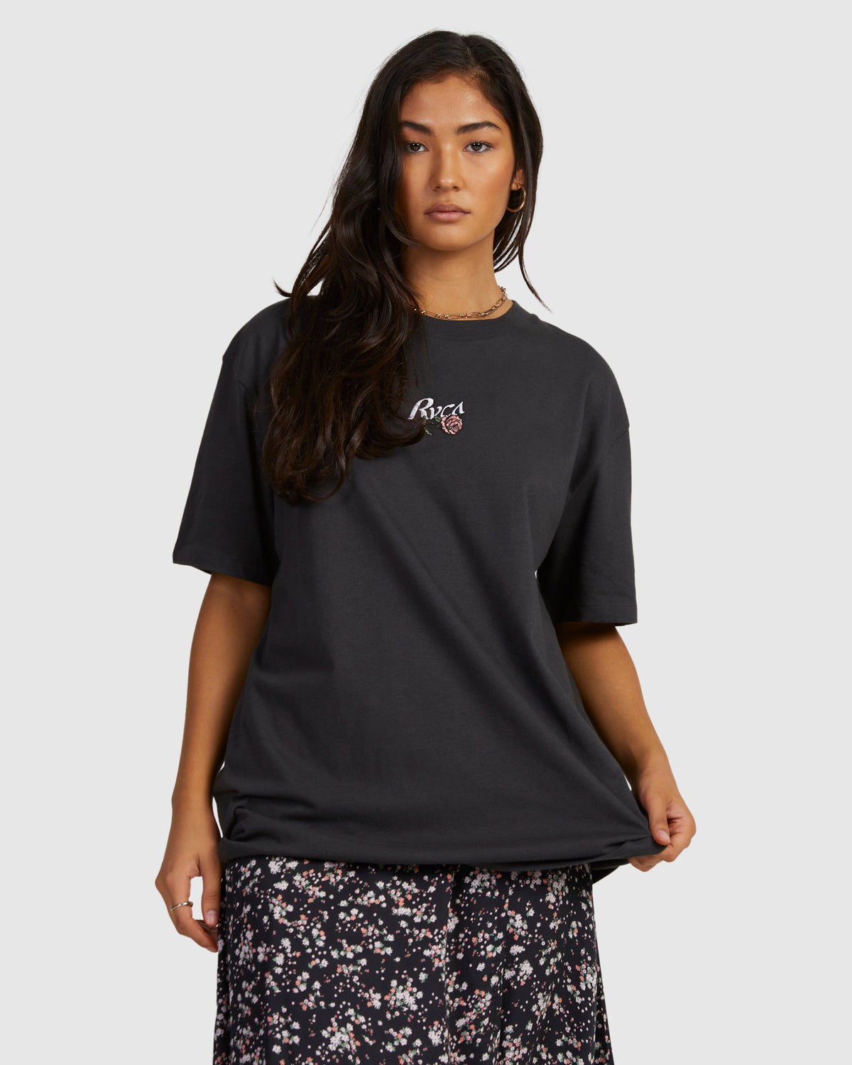 Womens Roses Only Easy T-Shirt