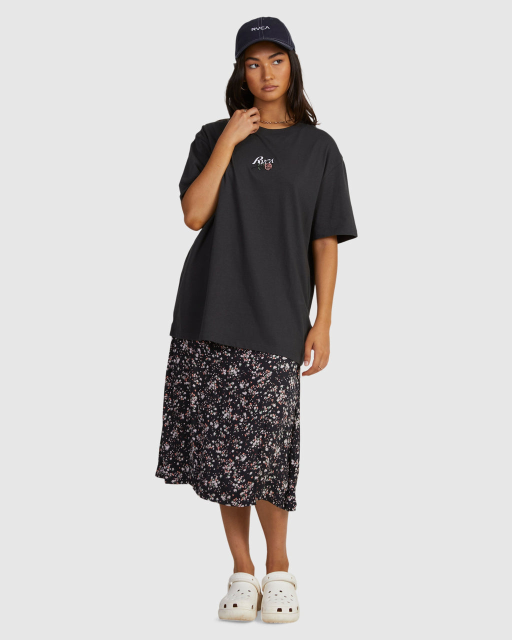 Womens Roses Only Easy T-Shirt