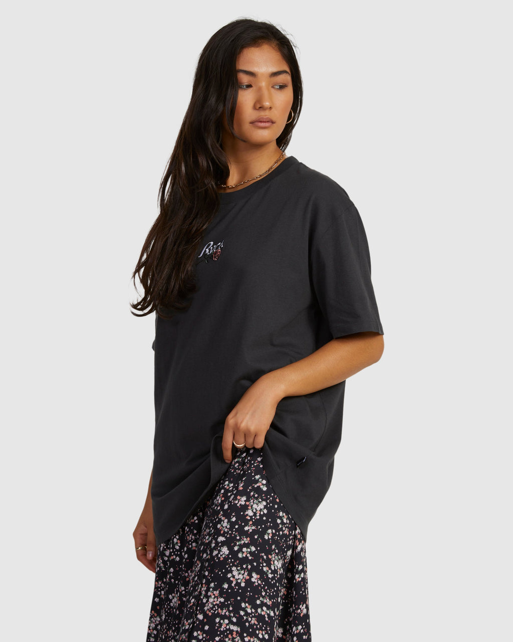 Womens Roses Only Easy T-Shirt