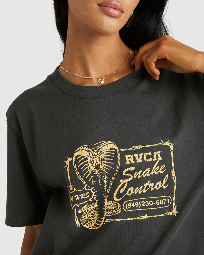 Womens Snake Control Easy T-Shirt