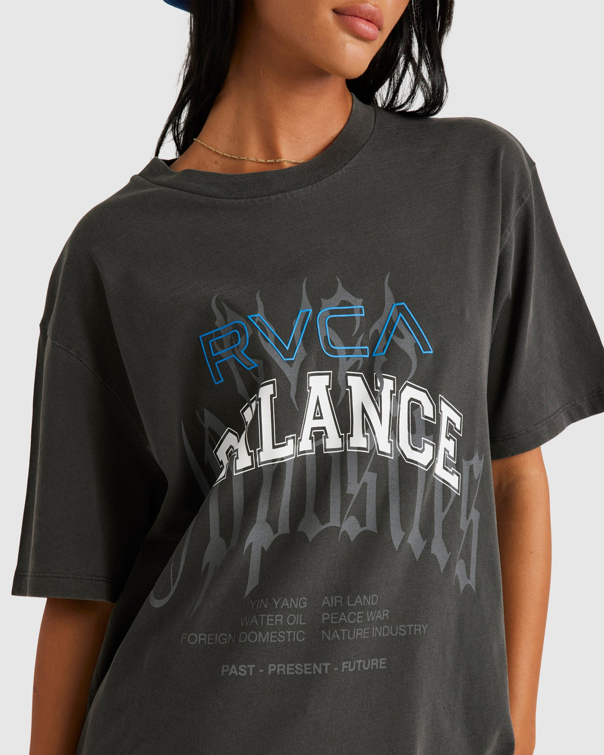 Womens Overlay Relaxed T-Shirt