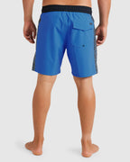 Mens Tabloid Elastic 17" Boardshorts