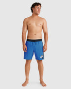 Mens Tabloid Elastic 17" Boardshorts