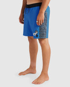 Mens Tabloid Elastic 17" Boardshorts