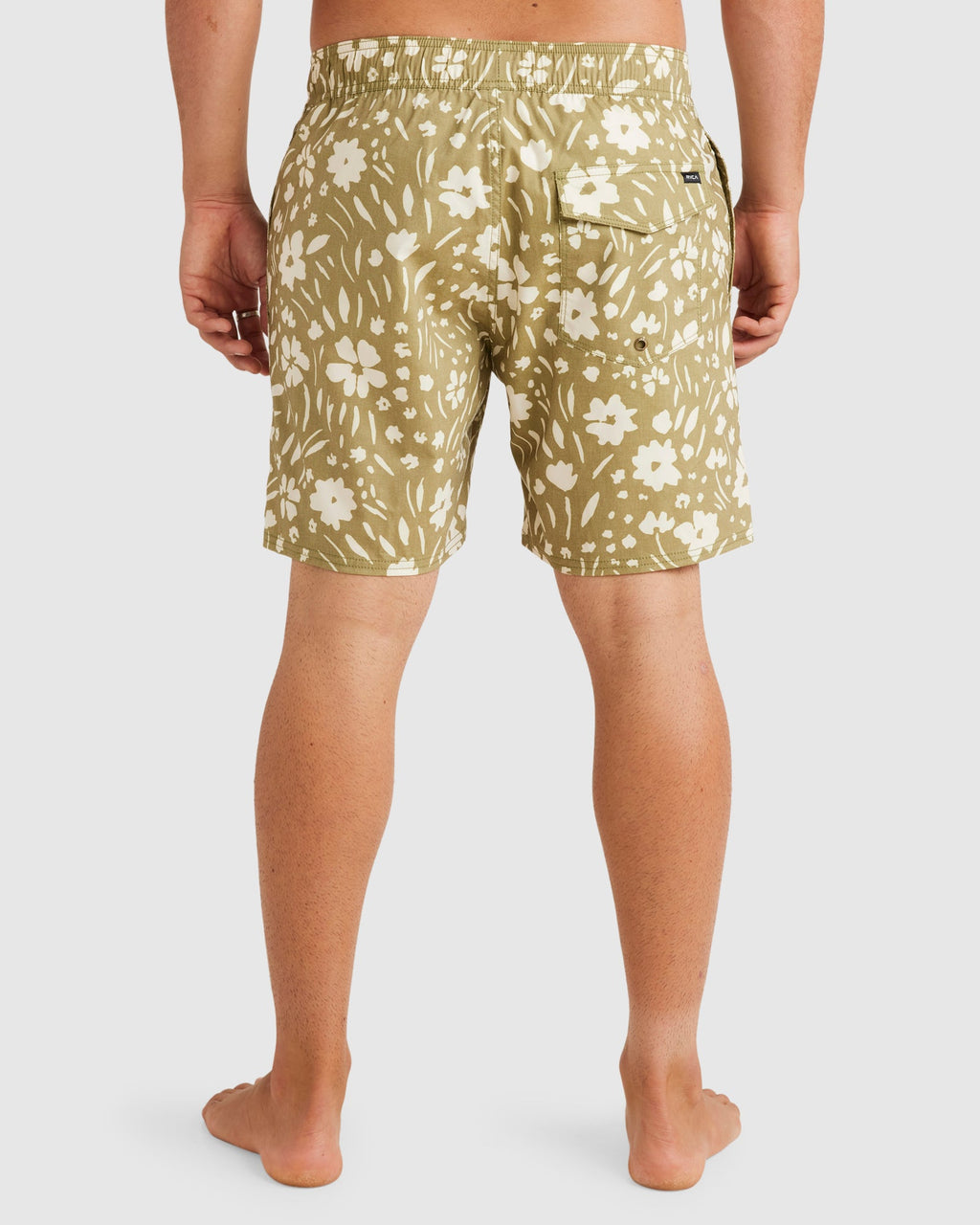 Mens Wildflower Elastic 16" Boardshorts
