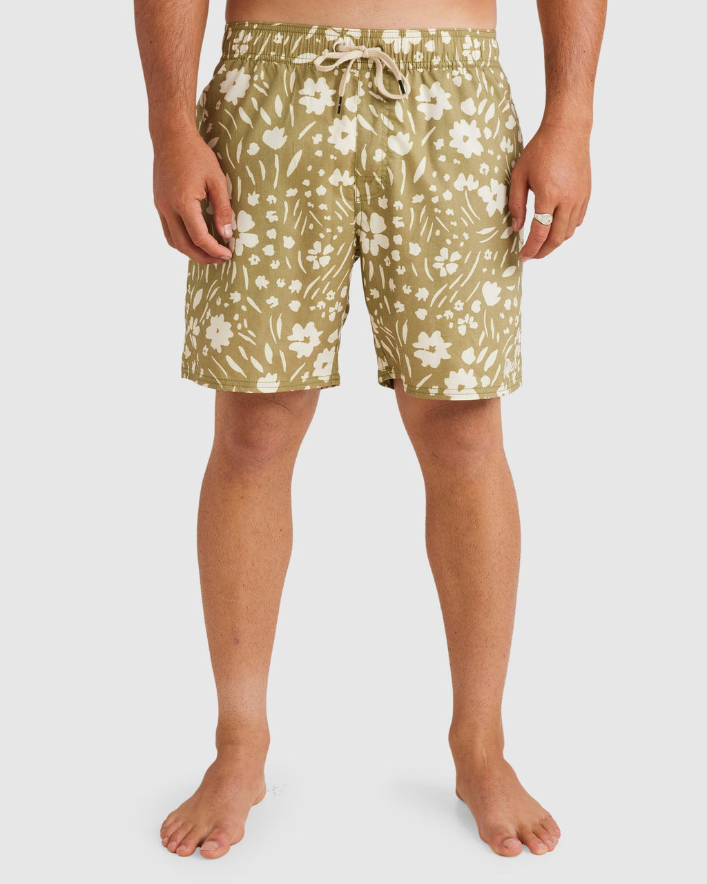 Mens Wildflower Elastic 16" Boardshorts