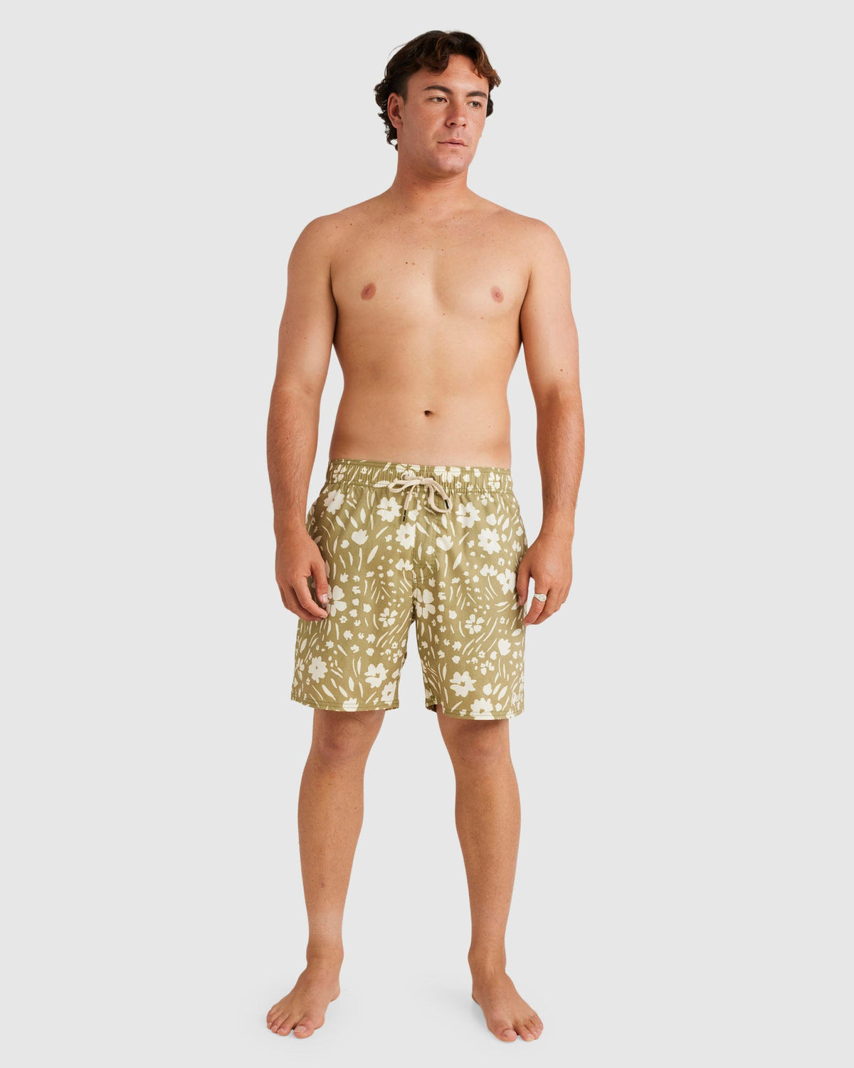 Mens Wildflower Elastic 16" Boardshorts