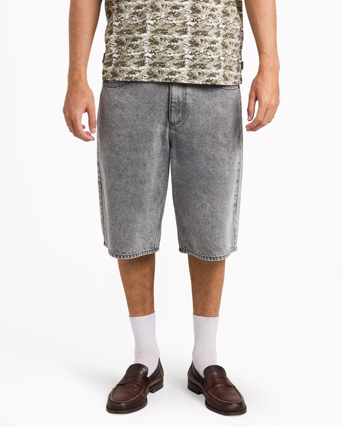 DAYSHIFT BAGGY DENIM SHORTS