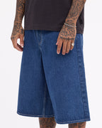 Mens Dayshift Baggy 23.5" Denim Shorts