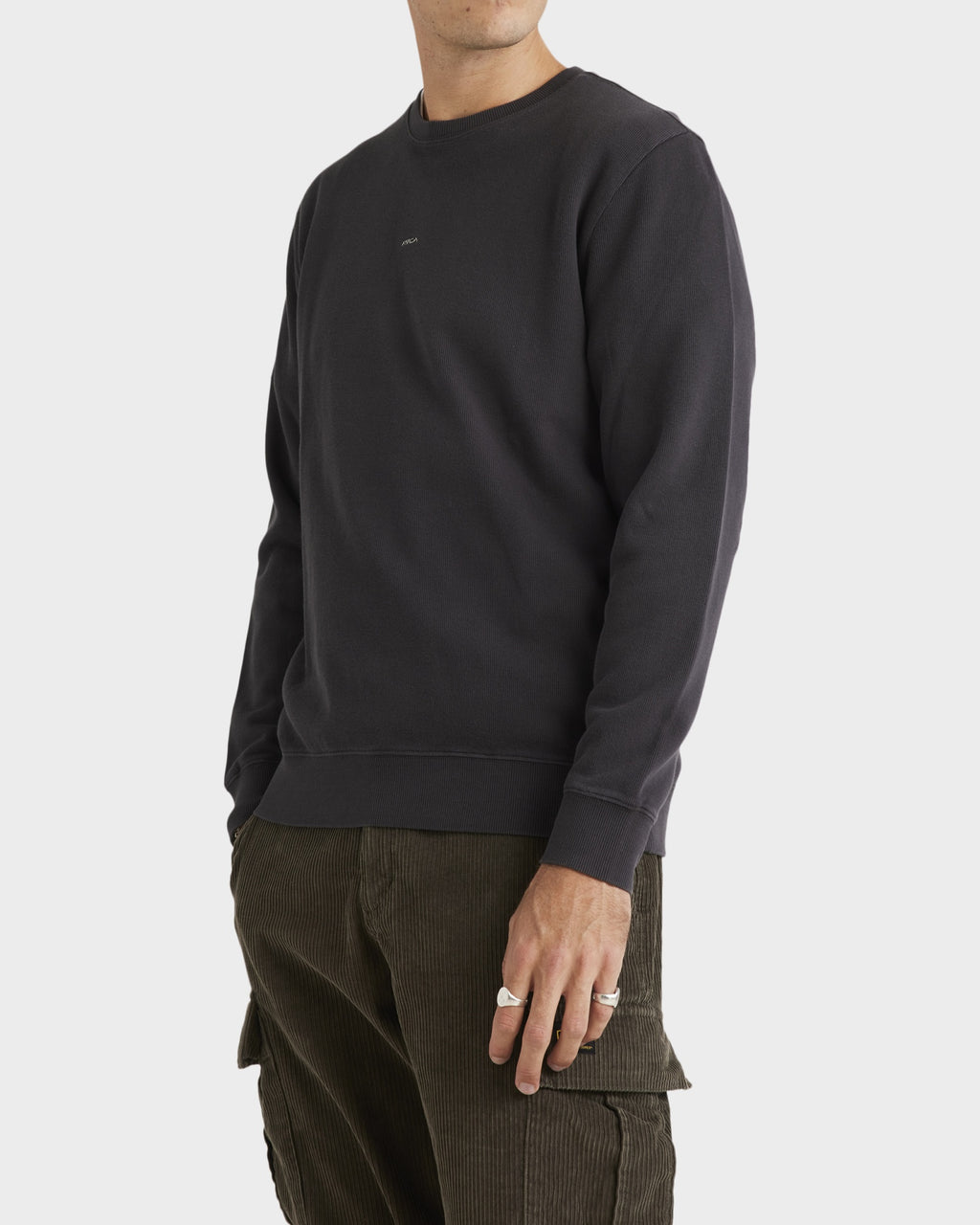Mens RVCA Smalls Crew Neck