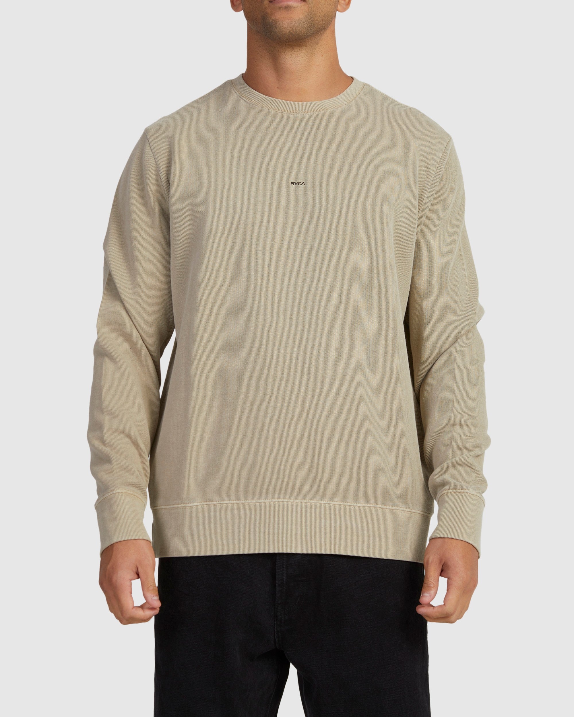 Buy Mens RVCA Smalls Crew Neck by RVCA | Amazon Surf NZ