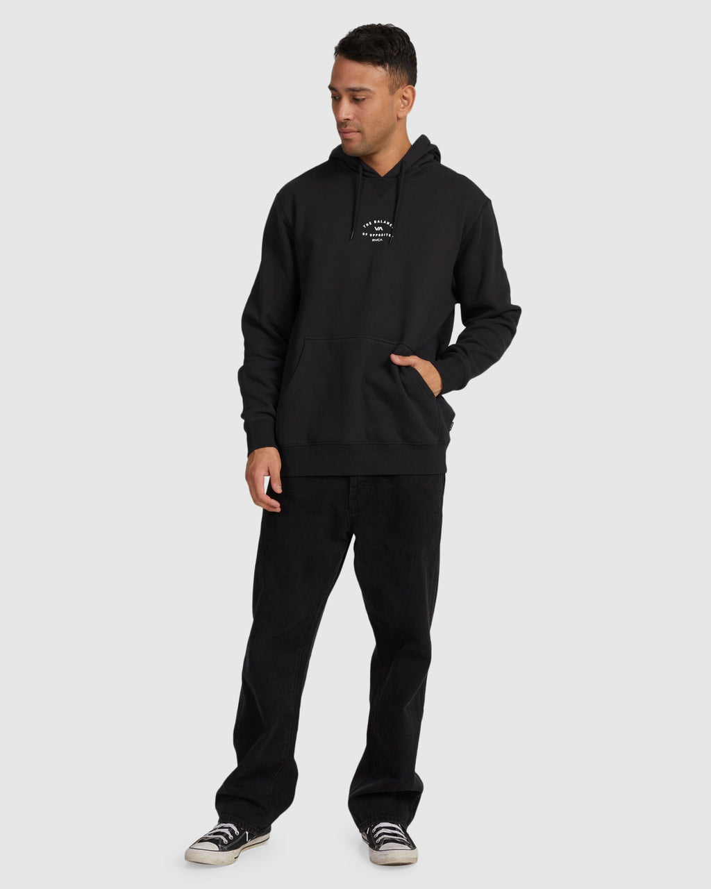 Mens VA Arch Pullover Hoodie
