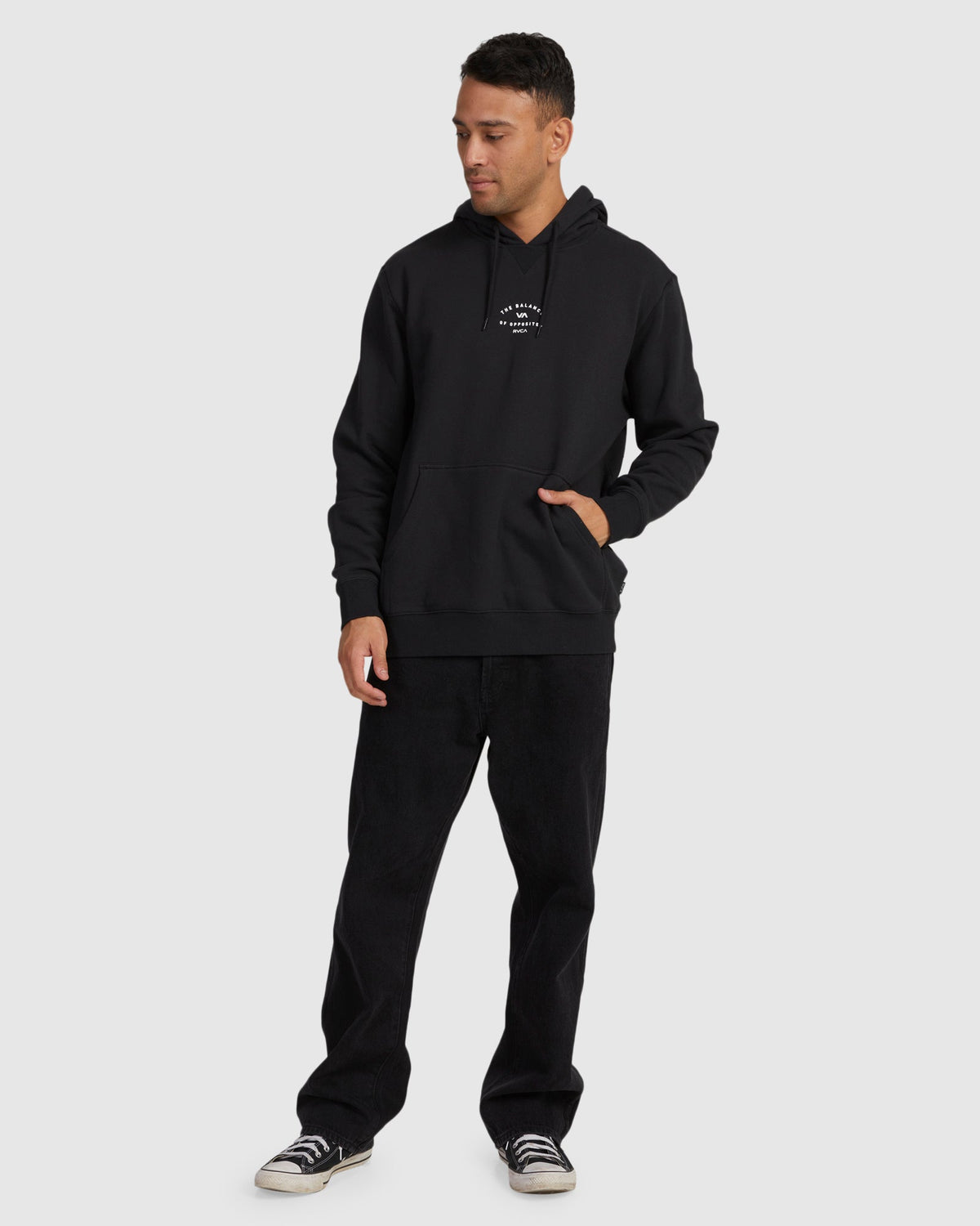 Mens VA Arch Pullover Hoodie