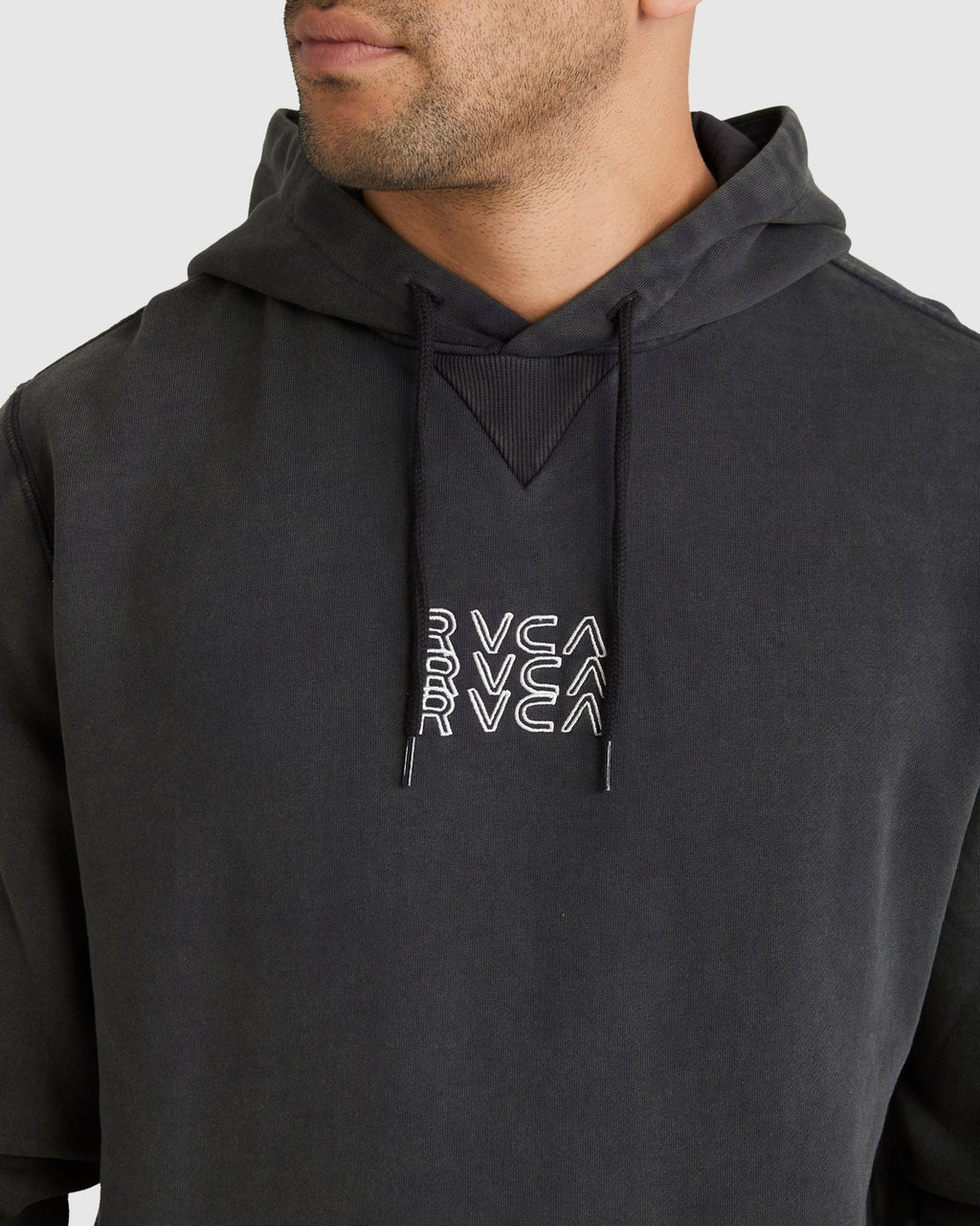 Mens Stacked Pullover Hoodie