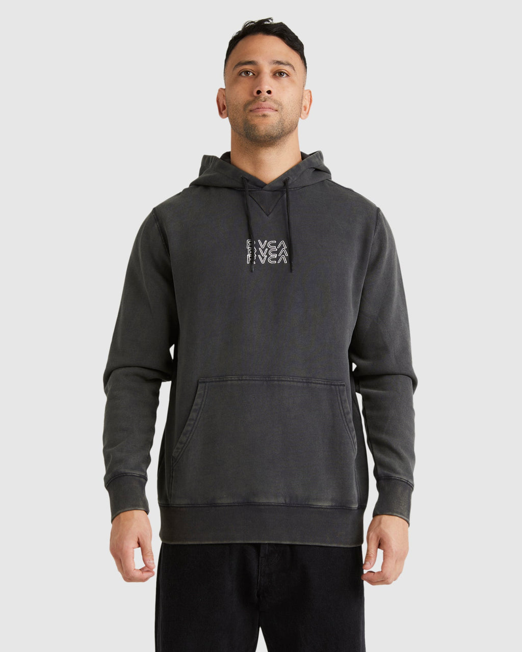 Mens Stacked Pullover Hoodie