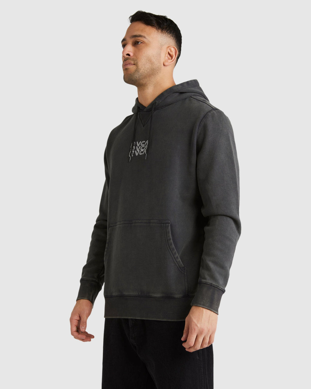 Mens Stacked Pullover Hoodie
