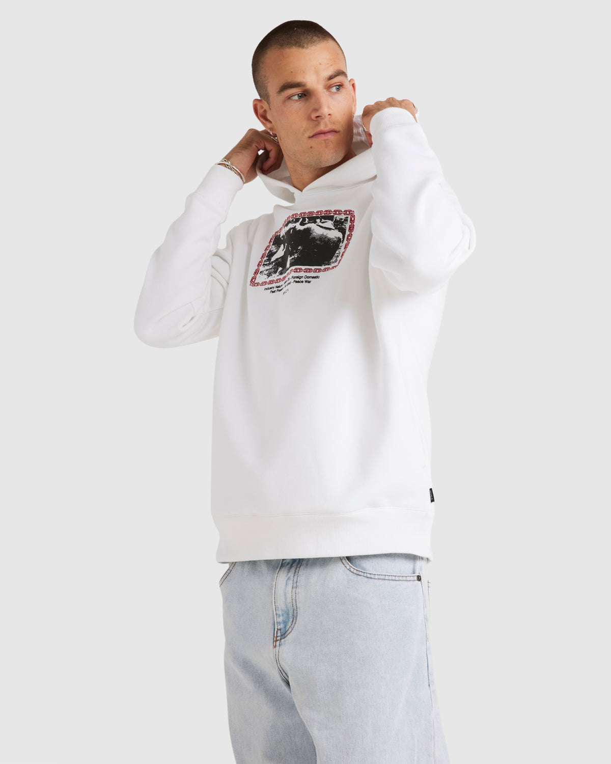 Mens In The Ring Hoodie
