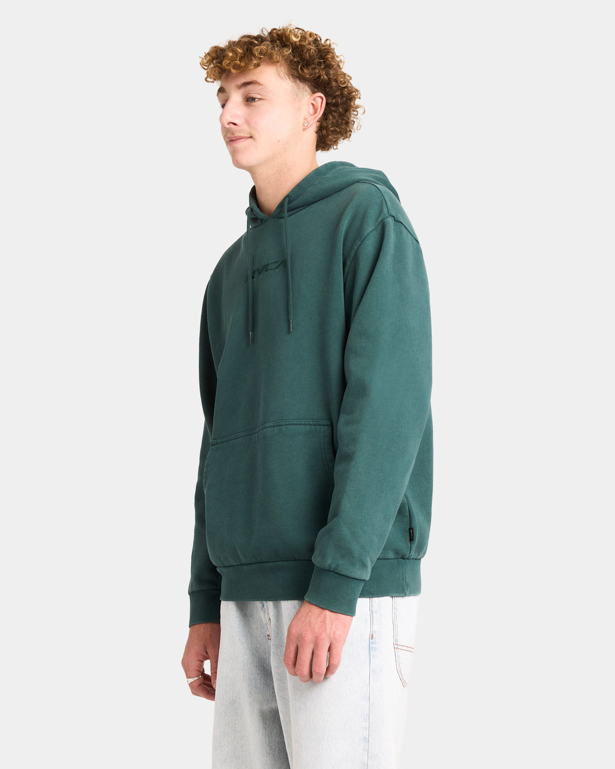 Mens Track Pullover Hoodie