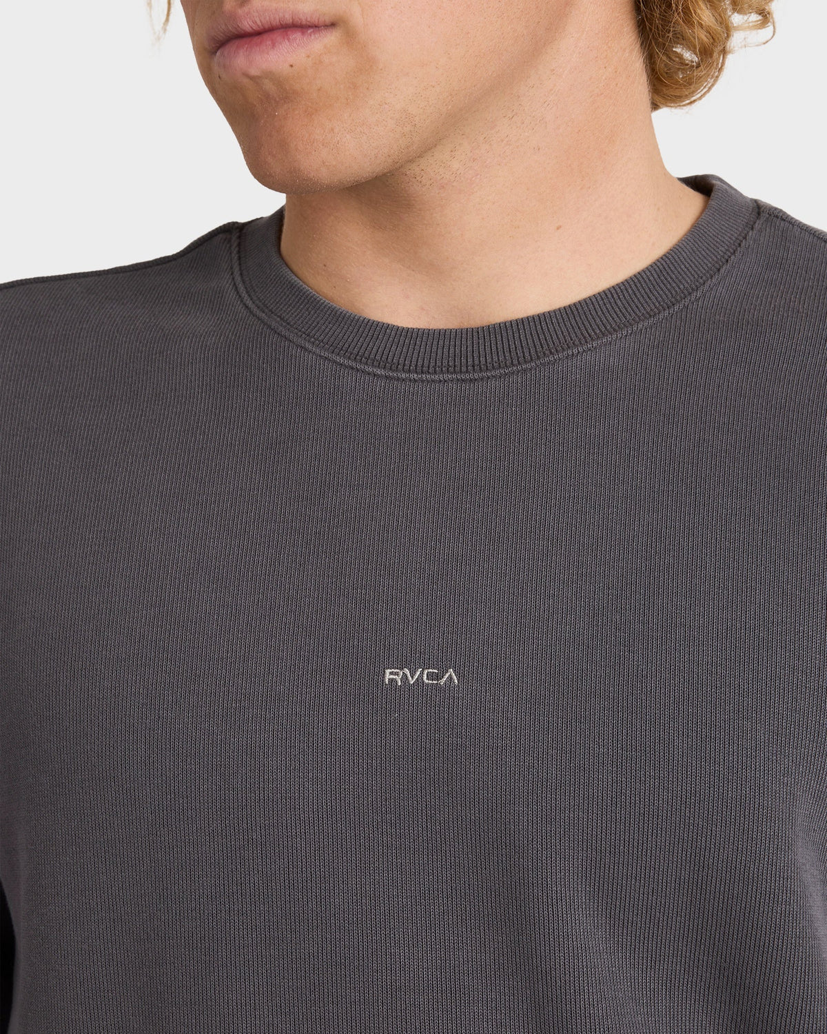Mens Little RVCA Crew Neck