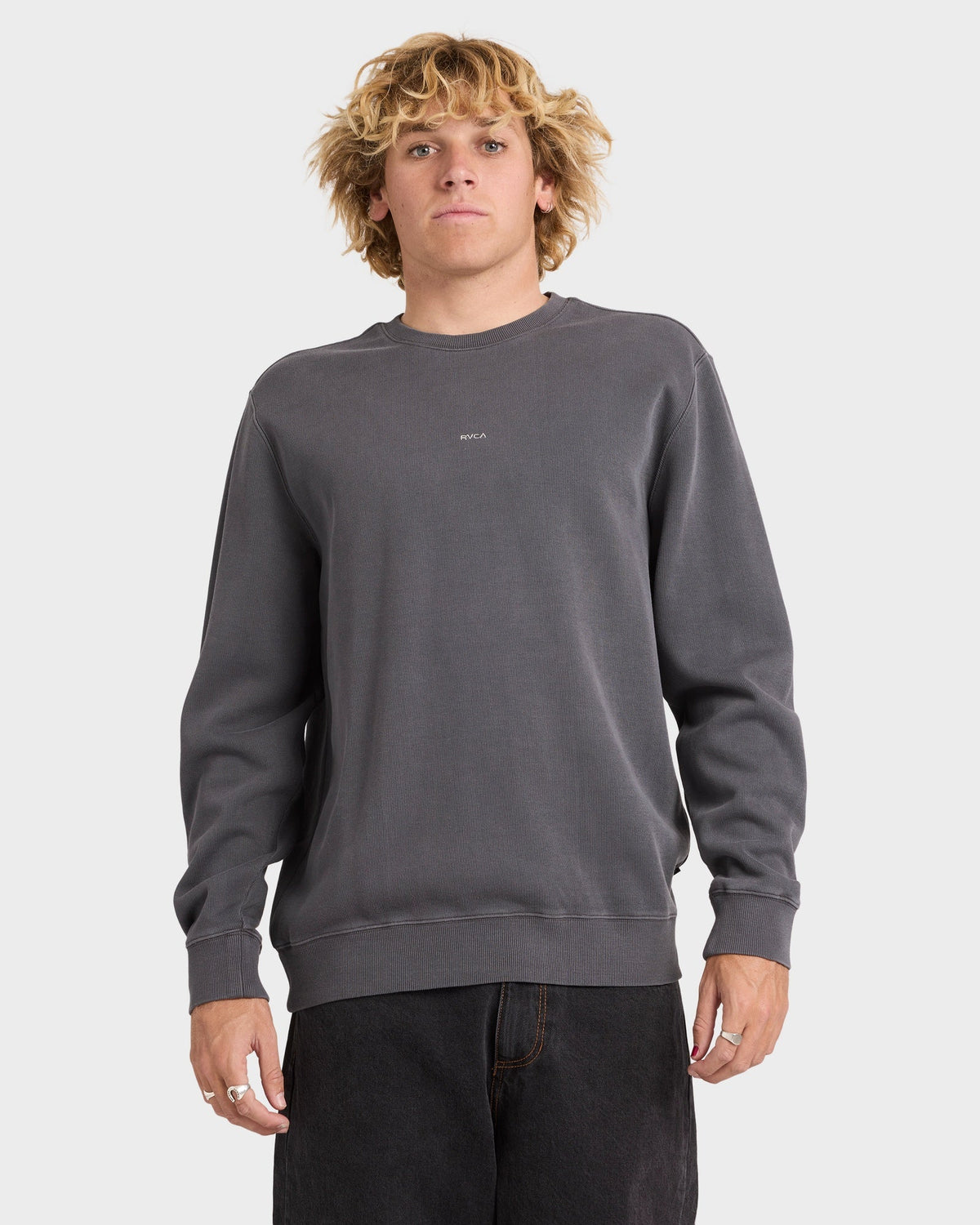 Mens Little RVCA Crew Neck