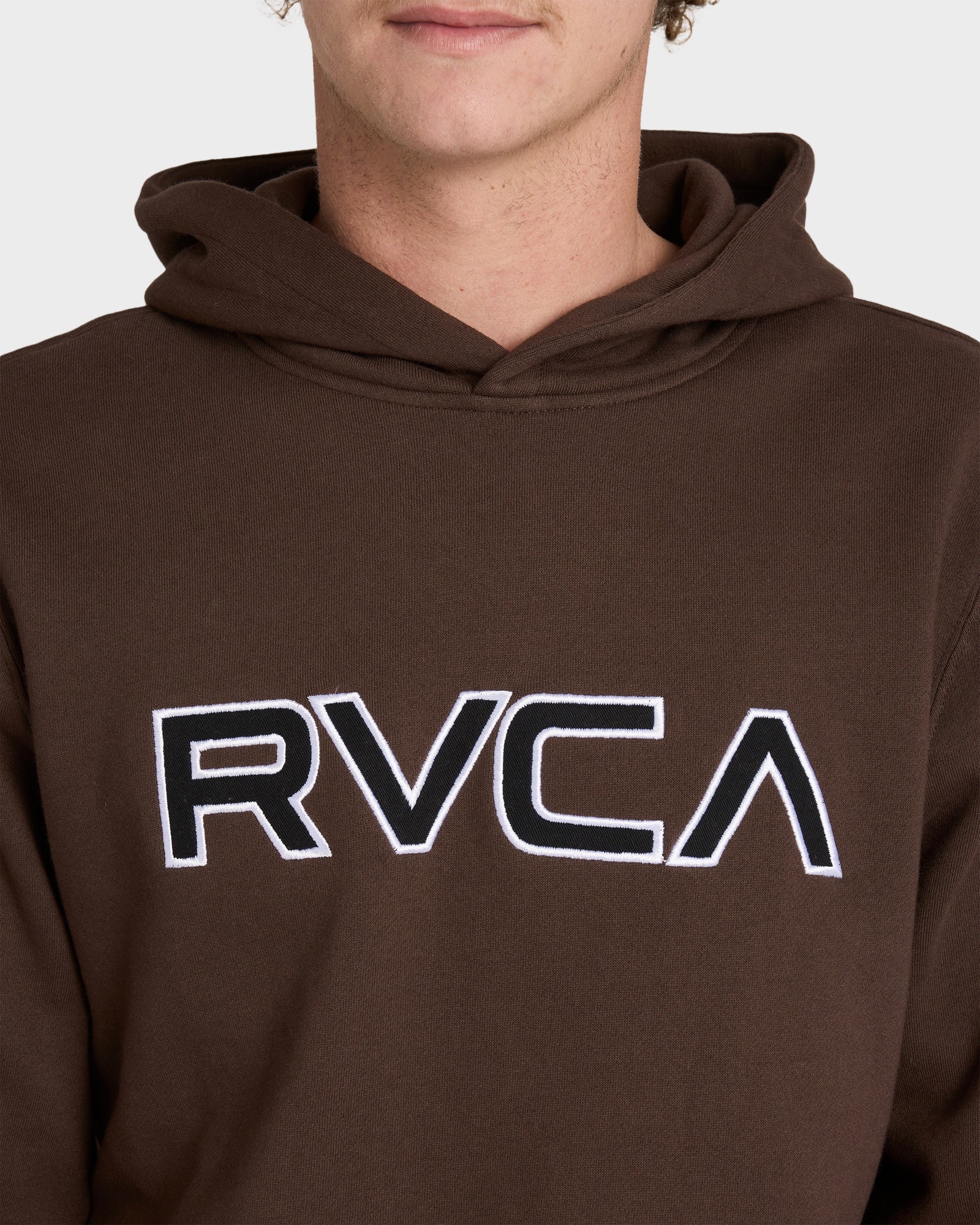 Mens RVCA Pullover Hoodie
