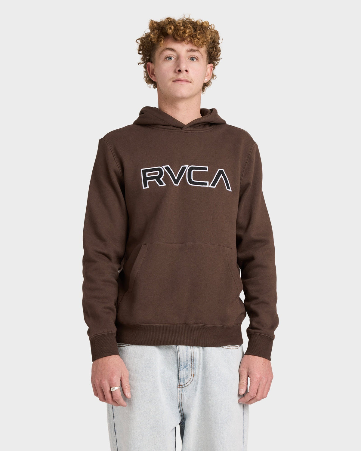 Mens RVCA Pullover Hoodie