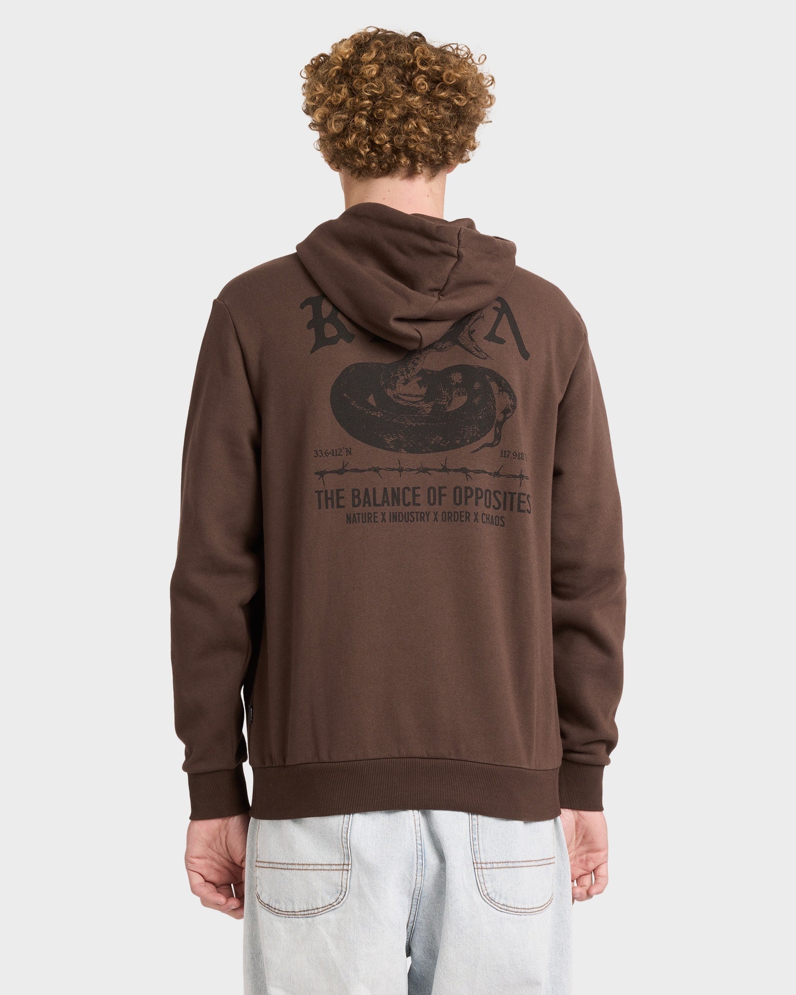 Mens Venom Bite Pullover Hoodie