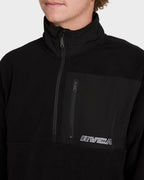 Mens Go Mock Neck Fleece Jumper