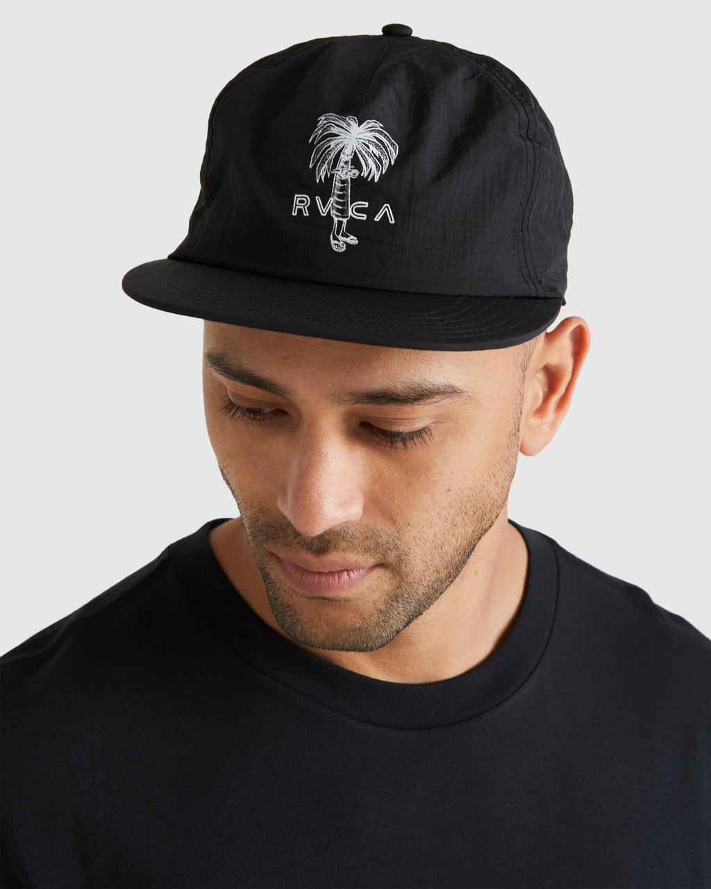 Mens Pommier Palm Snapback Cap