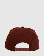 Mens RVCA Badge Snapback Cap