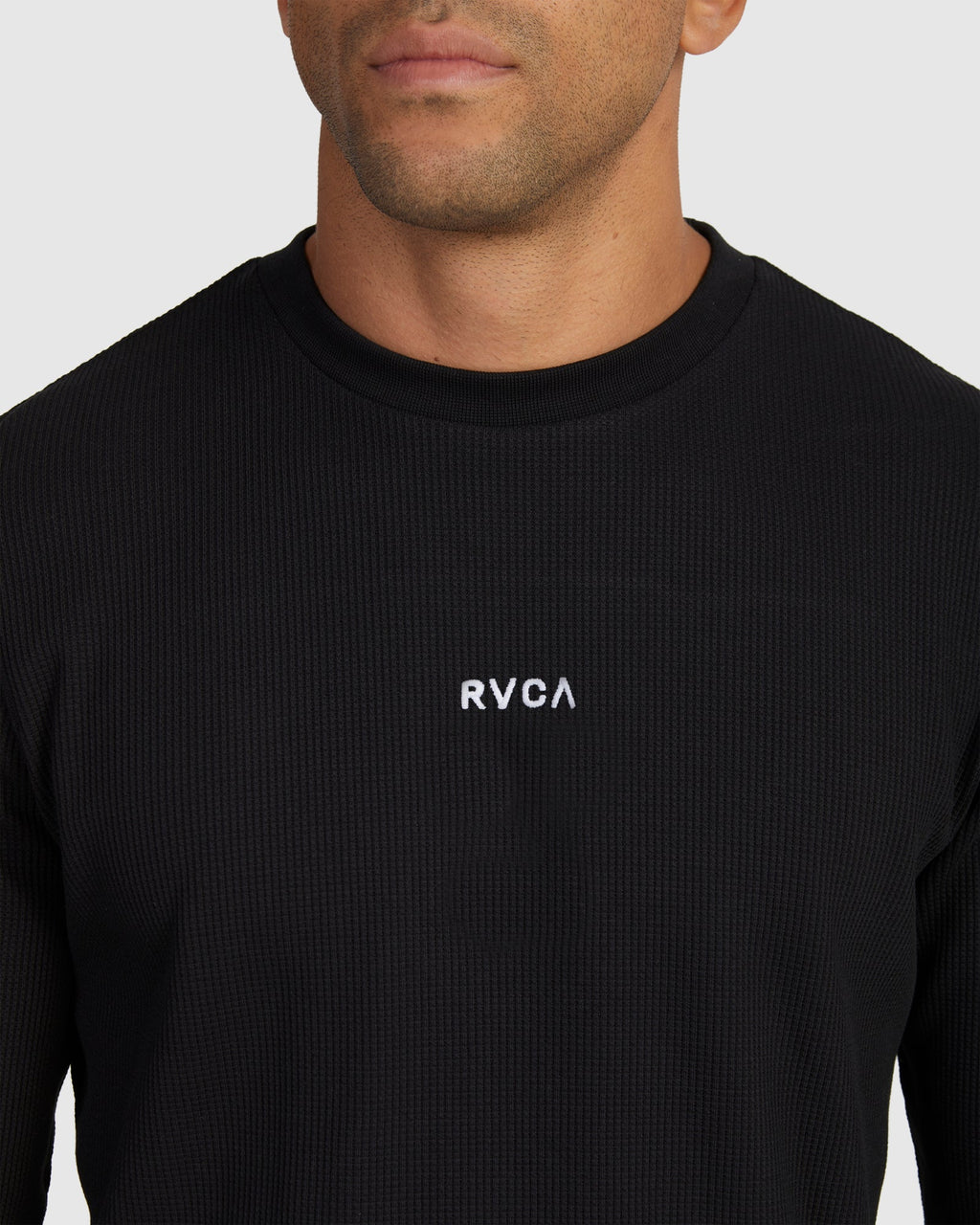 Mens Haru Waffle Long Sleeve T-Shirt