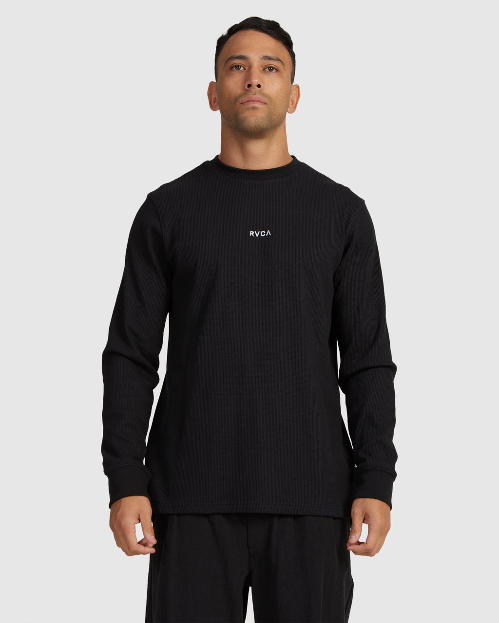 Mens Haru Waffle Long Sleeve T-Shirt