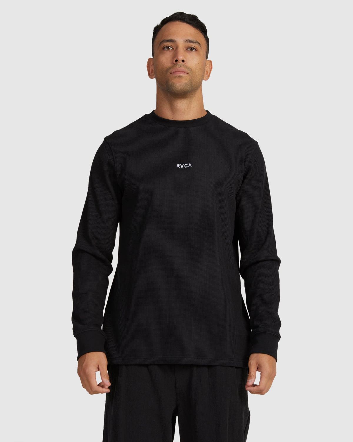 Mens Haru Waffle Long Sleeve T-Shirt