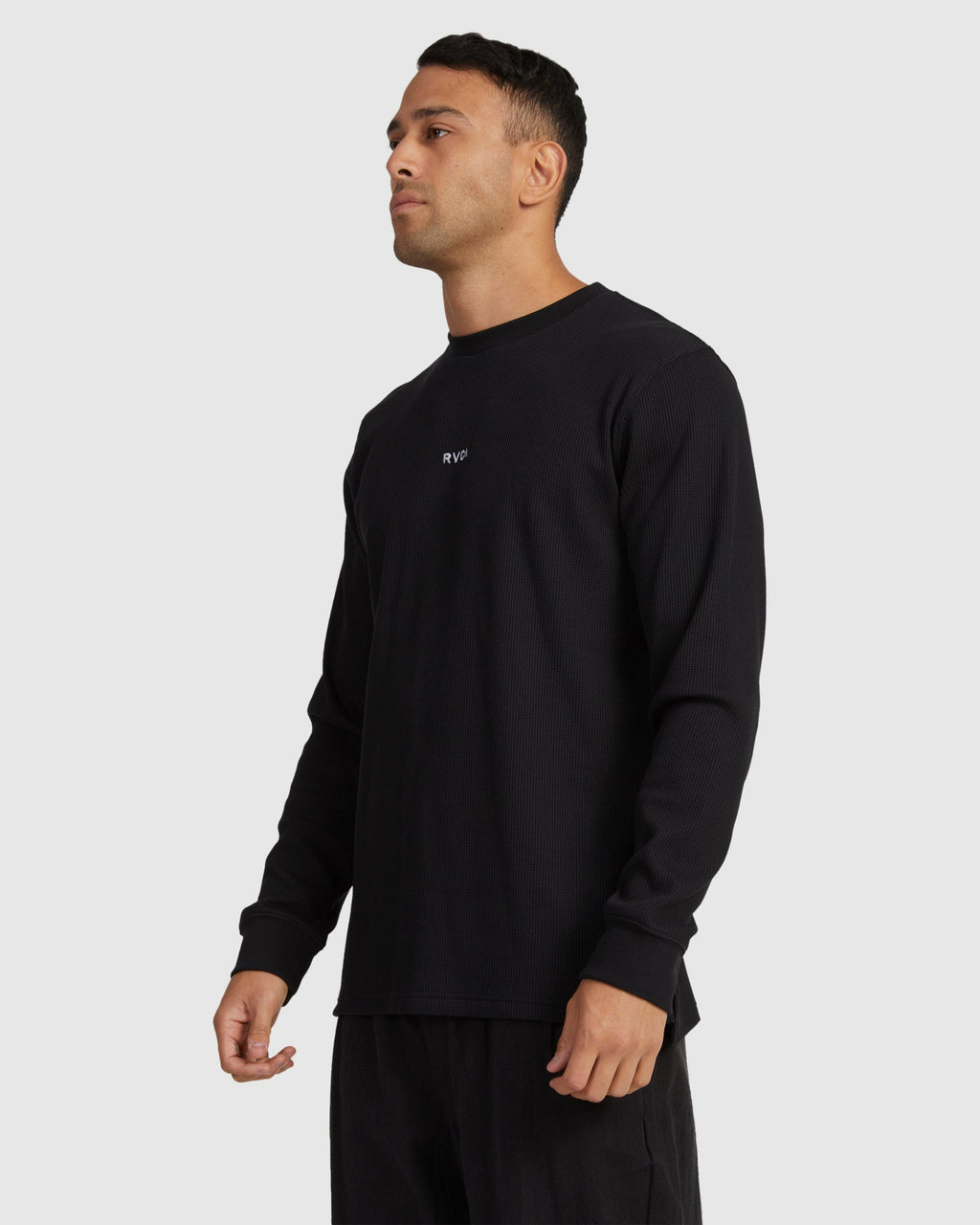 Mens Haru Waffle Long Sleeve T-Shirt