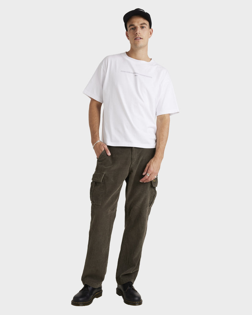 Mens Americana Cord Cargo Pants