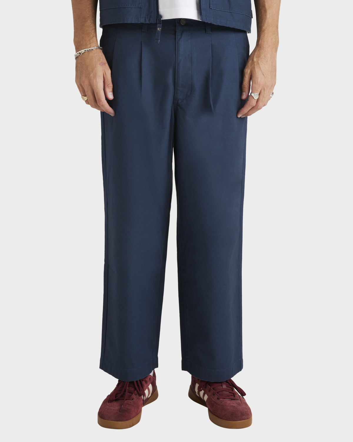 Mens Varsity Twill Trouser Pants
