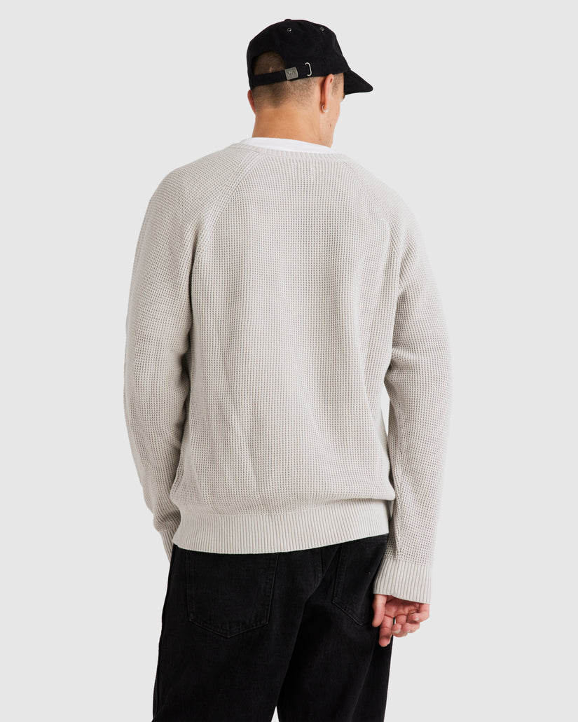 Mens Duke Raglan Knit Sweater