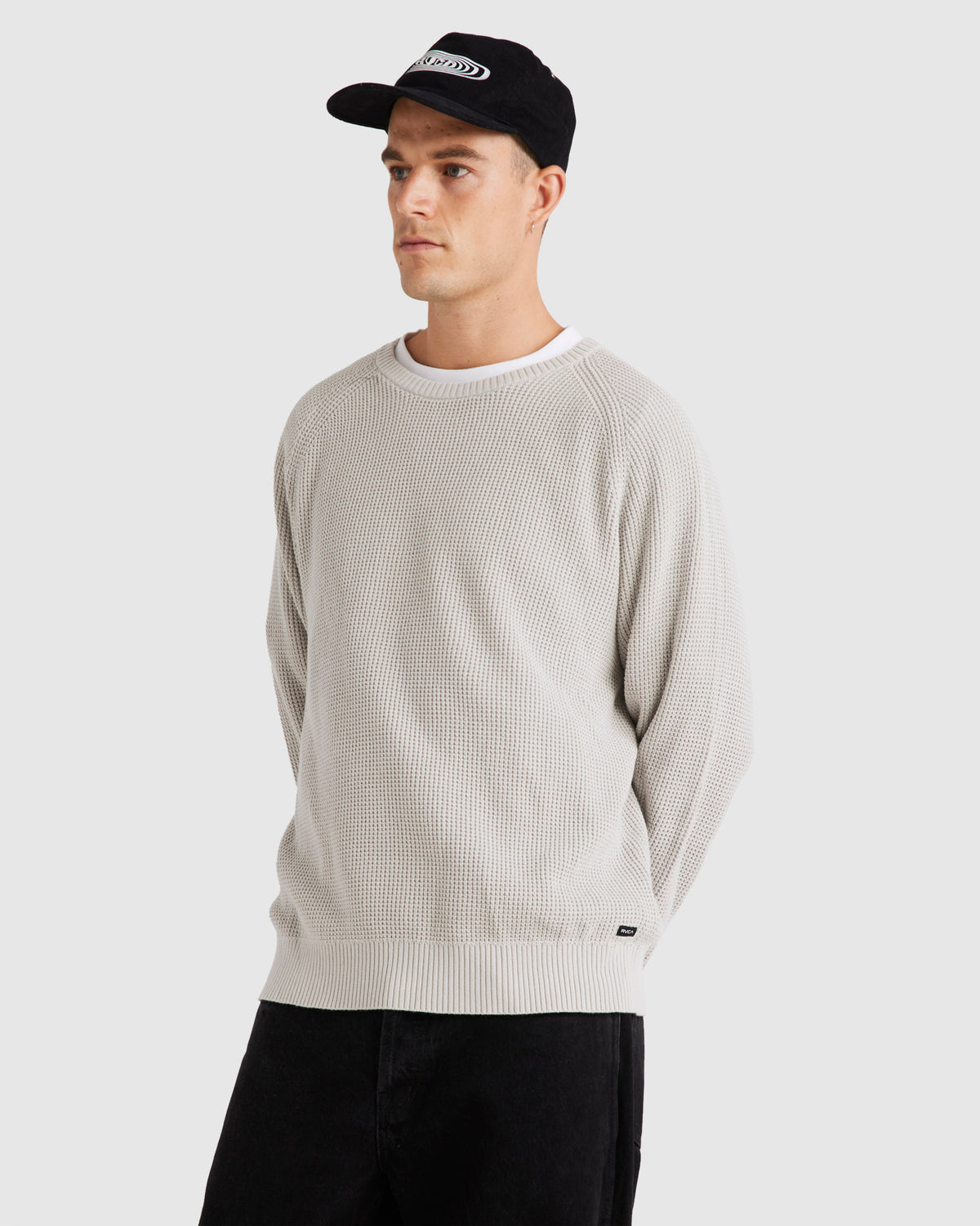 Mens Duke Raglan Knit Sweater