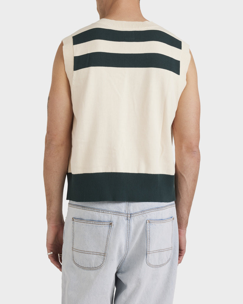 Mens All Brand Knitted Vest