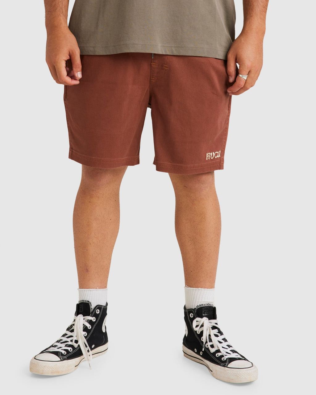 Mens Escape Elastic Exotica Walkshorts