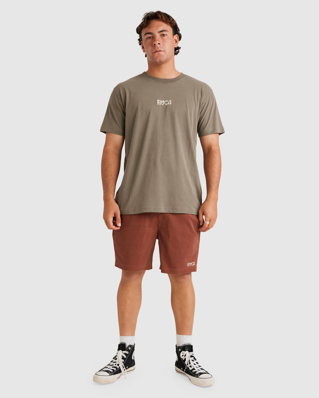 Mens Escape Elastic Exotica Walkshorts