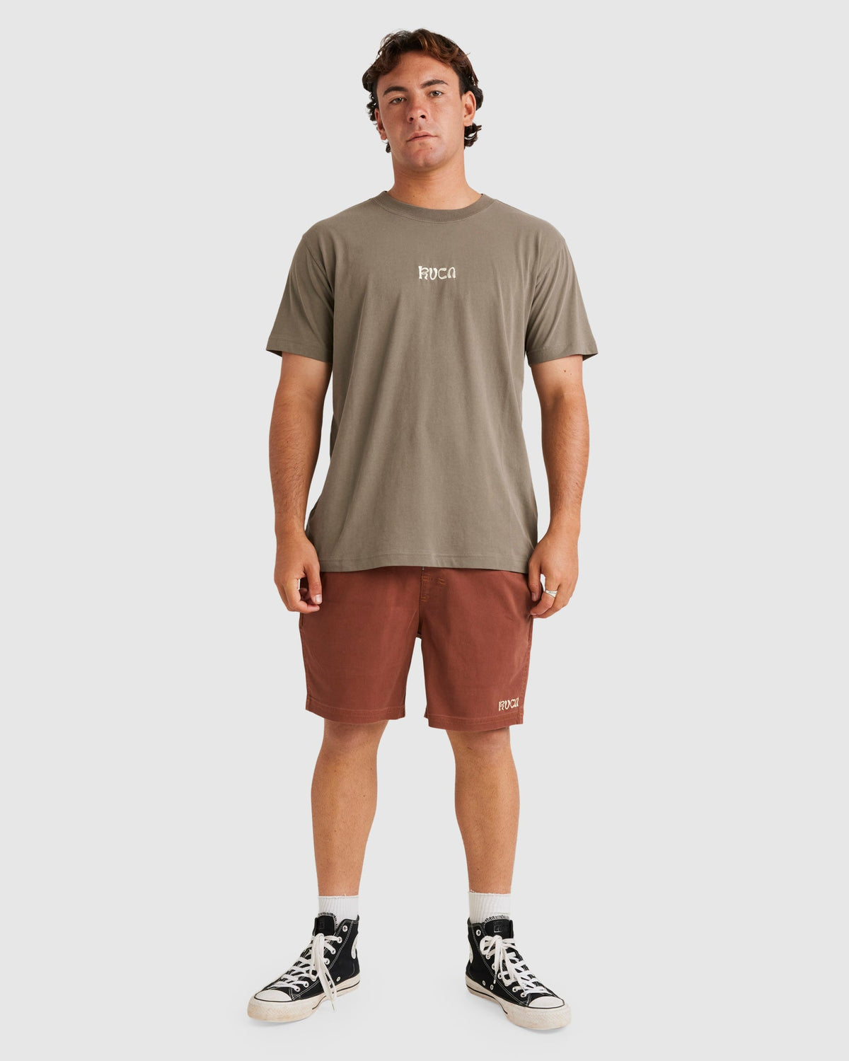 Mens Escape Elastic Exotica Walkshorts